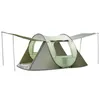 야외 파티 3-8 인물 자동 천막 대형 가족 텐트 방수 캠핑 하이킹 휴대용 해변 그늘과 피난처