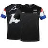 Vestes de course 2021 Saison Motorsport Alpine F1 Team A Car Fan TShirt Bleu Noir Jersey Respirant Teamline Chemise À Manches Courtes Cl3286094