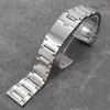 Bracelet à extrémité directe en argent pour les bandes en argent pour en acier inoxydable solide 22 mm 7554198