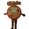 Desempenho delicioso pizza mascote trajes halloween fantasia vestido de festa dos desenhos animados personagem carnaval natal páscoa publicidade festa de aniversário traje outfit