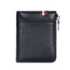 Mens äkta läder plånböcker 2021 RFID Walletts Luxury Design Card Bolder Business Classic Key Coin Clutch Zipper Pocket Bags G1108