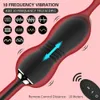 Massage 10 Frekvens Teleskopiska Vibrationer Ägg Dildo Vibrator Panties Clitoral Stimulator Kvinna Masturbator Erotiska Sexleksaker För Par
