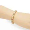 hop Bracelet classique hip Chaîne de tennis pour hommes et femmes incrustée de diamants brillants Diamant Moissanite en bracelets de tennis de petite taille