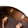 정품 가죽 지갑 토트 핸드백 지갑 패션 여성 어깨 가방 먼지 봉투 25cm/30cm/35cm