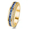 bague avec saphir bleu