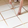 Gold Self Adhesive Tile Sticker waterproof wall gap sealing tape Strip Floor beauty seam stickers Home decoration Decals