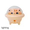 Cell Phone Repairing Tools Mini 2 In 1 Power Bank Cute Cat Portable Powerbank With LED Night Light Small External TypeC Charger7495828