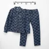 【code: OCTEU03】2021 Mens Tracksuits Fashion Plaid Stampa Giacca + Jeans 2pic Abiti Cool Hip Hop Women Jeanswears Tuta di alta qualità Zipper tuta jeanswear