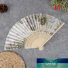 1PC Summer Vintage Bamboo Folding Hand Held Flower Fan Chinese Dance Party Pocket Gifts Wedding Colorful Factory price expert design Quality Latest Style Original