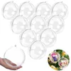 clear plastic christmas decorations