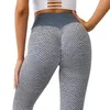 Mulheres Alto Cintura Leggings sem ver através de Grosso Fitness Legging Bunda Elevador Sem Emenda Legins Gym Scrunch Booty Push Up Calças 210928