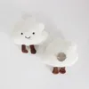 Dessin animé en peluche beau gros nuage Cadeaux broche japonais créatif nuages blancs sac accessoires vêtements accessoires pour cheveux accessoire Plushs Animals