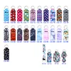 109 colores Impresión personalizada Chapstick Holder Llavero Favor de fiesta Neopreno portátil Big Lipstick Holders Keychians para mujer Chica Bolsa Decoración