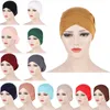 Interno Hijab Caps Musulmano Stretch Turbante Tappo Del Tubo Delle Donne Islamico Underscarf Cofano Tinta Unita Sotto La Sciarpa Caps Turbante Mujer