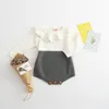 Pullover 0-24M Winter Baby Knitting Romper Jumpsuit Woolen Soft Long Sleeve Born Boys Girls One-pieces Cute Clothes