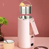 Sokowirówki 220 V Elektryczny Maszyna do soi Multicoooker Mini Ogrzewana Soja Mleko Sokowirówka Blender Rice Paste Maker filtracyjny z parowcem