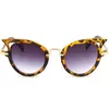 ファッション子供サングラス猫の目のサングラス中空のデザイン眼鏡抗UV眼鏡子供たちのレトロなアイウェアA ++
