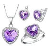 white gold jewelry sets