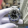 2019 World World 40mm Super BP Factory Men's Watch Automatic 2813 Movimento Bolecela Cerâmica Jubileu Bracelete 126710 Batman Watch259K