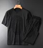 Men's Tracksuits Meninglu Casual Sport Men Sets Plus Size 4xl Summer Flock