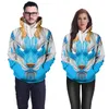 Novos moletons masculinos femininos com capuzes fashion sweatshirt masculino manga longa feminino dragão azul roupas B101-230