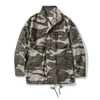 Army A.C.E. The 1966 M65 Field Trench Coat Camouflage Military Jacket Winter Long Outwear Men's Coats