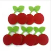 The school classroom environment is decorated with felt non-woven fabric vegetable and fruit wall stickers