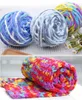 1pc scarfwool ull 10 x 100g Skeins Bomull Sticka Chunky Garn Stickning Velvet Chenille Handcraft Chunky Colors BabySoft Crochet DIY Y211129