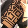 Fashion Accessories Scarves Classic Letter Pattern Autumn Winter Casual Wraps Men Women Unisex