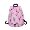 3pcs Backpack Bag Women Нейлоновый многофункциональный сухой мокрый выезд большой пропускной тренажерный зал.