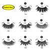 Atacado 26 pares 16-25mm Cílios Falsos 3D Faux Mink Lashes Dramatic Eyelash Extensão Maquiagem Ferramentas Fluffy Cils para Beleza