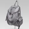 2023 الصيف الجديد حقيبة ظهر جديدة للسيدات ممانة للمدرسة Bag Softback Campus على طراز Rucksack Travel Bagpack Backpacks Ladies Ladies