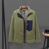 Diseñador para hombre PatagoniaA chaqueta gruesa cálida abajo clásico Retro antumn modelos de pareja de invierno cordero cachemira abrigo de lana hombres mujeres ropa