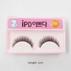 IPD 3D Mink False Fake Eyelashes Extensions 10 Pairs Synthetic Hair Eye Lashes Natural Look Thick Crisscross