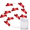 Valentine's day Decoration Lights LED Red Love Heart Light String 3M 30pcs Lights For Bedroom Decorations GWF13150