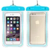 Luminous Celular Transparente Casos Impermeáveis ​​Universal Telefone Ao Ar Livre Sacos Resistentes De Água Para iphone 13 6.1inch 5.5inch