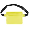 حقيبة السباحة المقاومة للماء حزام متعدد الألوان PVC جيب السباحة للسباحة على iPhone Pad Wk781