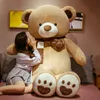 80/100CM 4 Renk Teddy Bear Eşarp Dolması Hayvanlar AŞK Ayı peluş oyuncaklar Oyuncak Ayı Bebek Severler Doğum Günü Bebek Kız Hediye