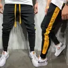 Erkekler Pantolon Uzun Erkek Spor Salonu Sweatpants İnce Fit Trailsuit Pantolon Mektup Baskı Gündelik Ayak Bileği Uzunluğu Drak22