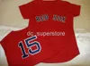Custom DUSTIN PEDROIA Cool Base Baseball Jersey RED Stitch Any Name Number Men Women Youth baseball jerseys