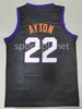 2021 2022 Män Stitch Basket 75th City Devin 1 Booker Chris 3 Paul Deandre 22 Ayton Throwback Steve 13 Nash Charles 34 Barkley Broder Shirt