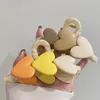 Korea Candy Color Love Heart Claw Clamps Duża Barrette Bath Ponytail Clip Kobiety Dziewczyny Akcesoria Do Włosów Prezent