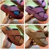 Classic Woman Slippers Thick Soles High Heel Slipper Strawberry Beach Bottom Shoes Platform Alphabet Sandals Leather