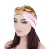 Muslimsk kvinna natt sömn lock huvud wrap turban satin kemo keps håravfall bonnet beanie elastiska huvudbonader skullies islamisk mode