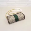 MIRROR TOP Quality Fashion Designer G Classic Evening Bag Original Shoulder Wallet Luxury Brand Chain Packet