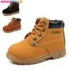 crianças inverno moda criança criança botas de neve para meninas meninos quentes martin botas sapatos casuais luxuosas crianças bebê criança sapato 210713