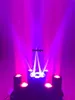 4pcs DJ club party 6x15w rgbw 4 in 1 mini bee eye beam led moving head 6 side moving head led beam stage light