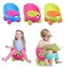 Baby Draagbare Kind Toilet Cartoon Reisstoel Kids Training Potje Stoel Leuke Plastic Urinoir Potje Kleurrijke Pot Voor Kinderen LJ2016240966