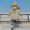 소년을위한 패션 어린이 파카 코트 겨울 스포츠 브레이커 두꺼운 면화 의류 십대 아이들 TZ930 H0909