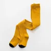 İlkbahar sonbahar bebek külotlu çorap kızlar için katı renk tozluk 1-12years eski 210529